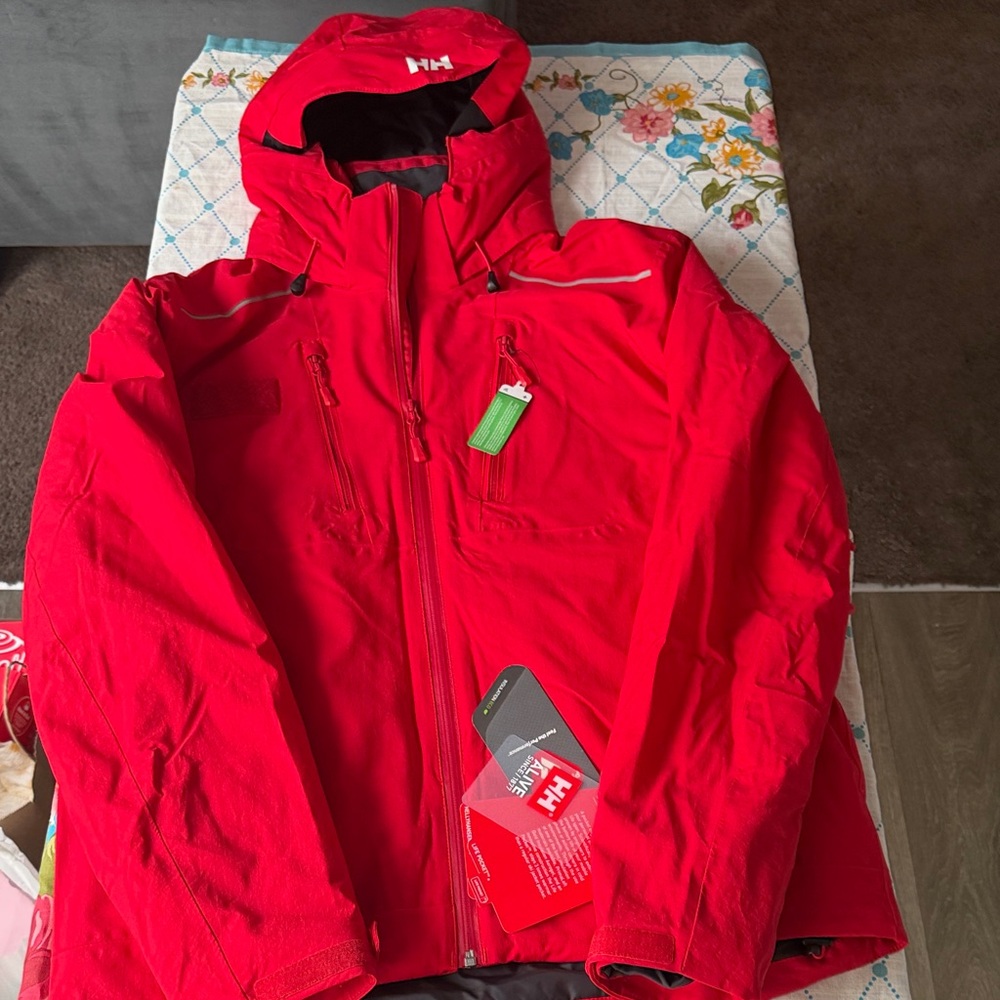 Helly Hansen Vibrant Red Outdoor Jacket